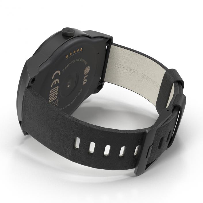 LG G Watch R 3 3D model