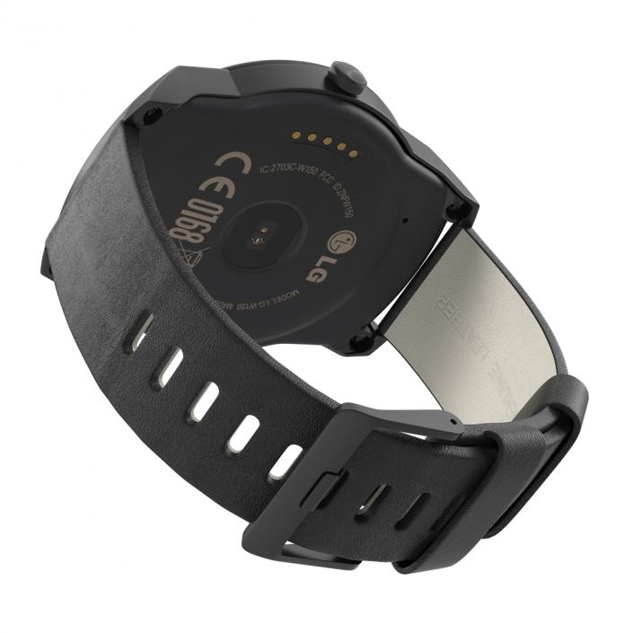 LG G Watch R 3 3D model