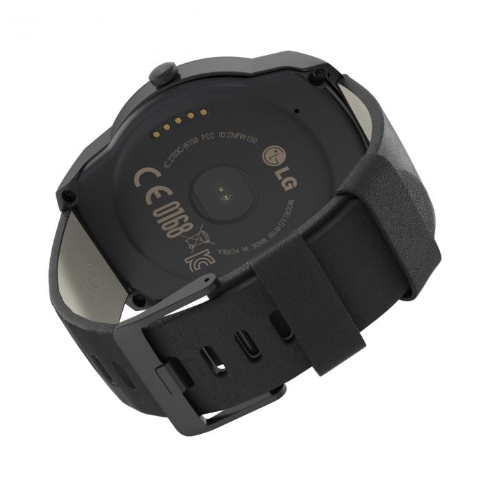 LG G Watch R 3 3D model