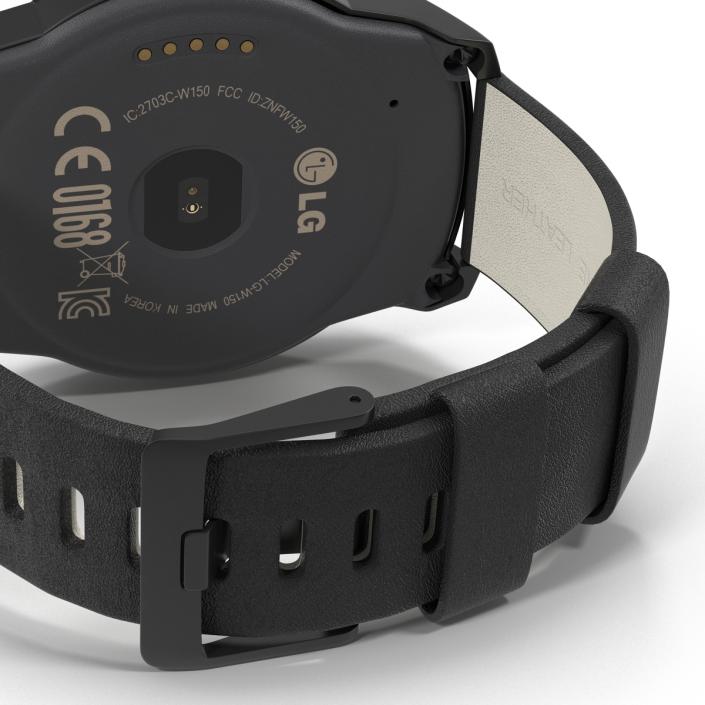 LG G Watch R 3 3D model