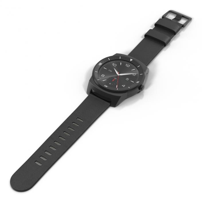 3D LG G Watch R Set