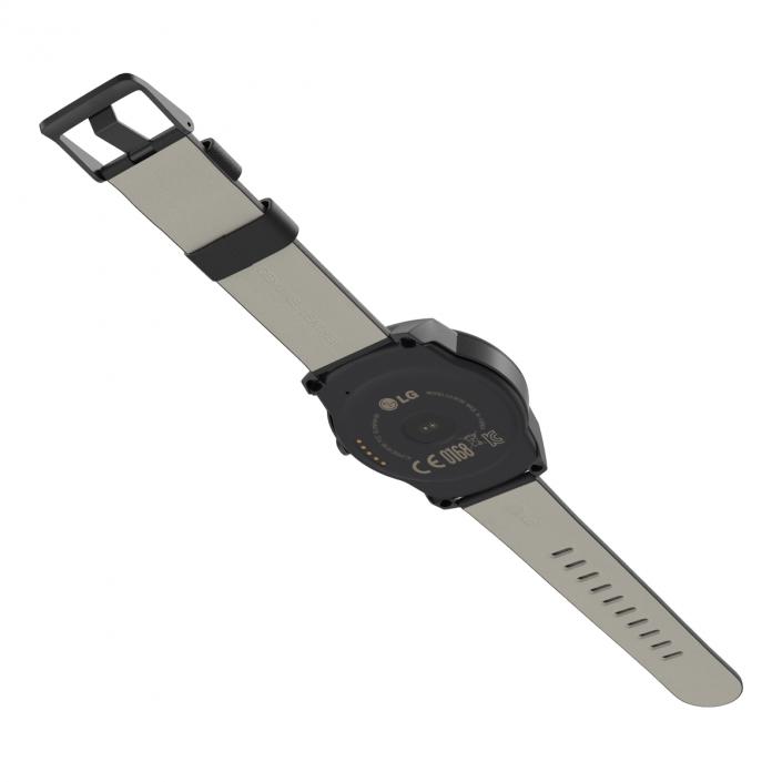 3D LG G Watch R Set