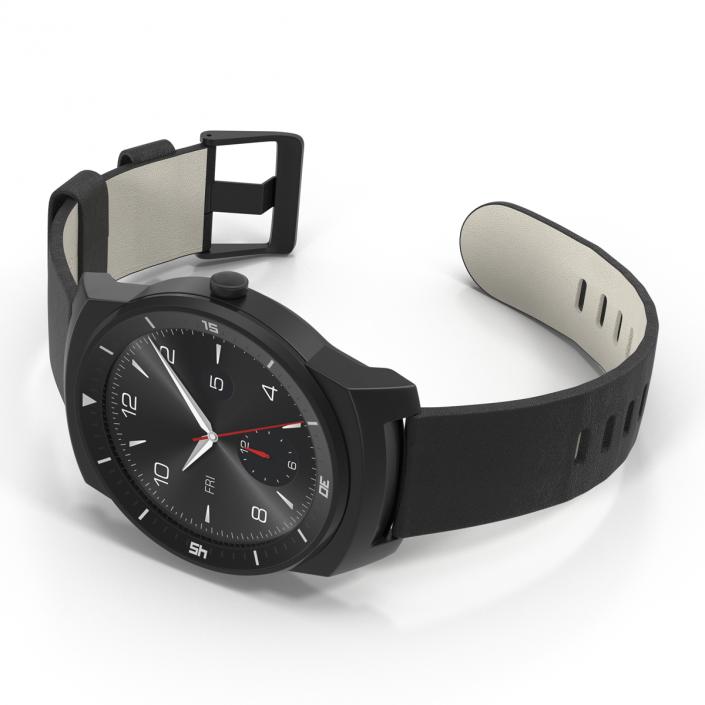 3D LG G Watch R Set