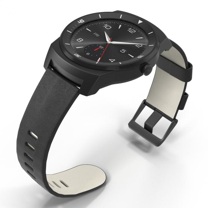 3D LG G Watch R Set