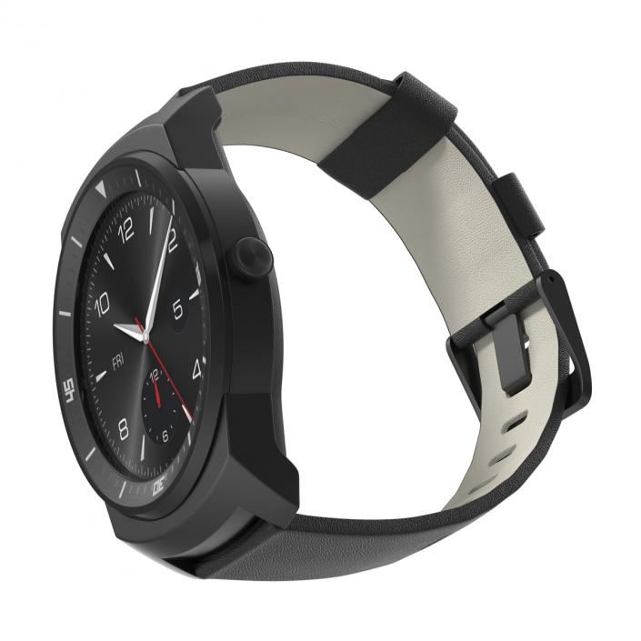 3D LG G Watch R Set