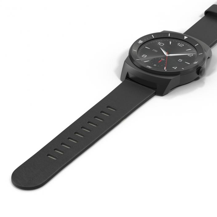 3D LG G Watch R Set