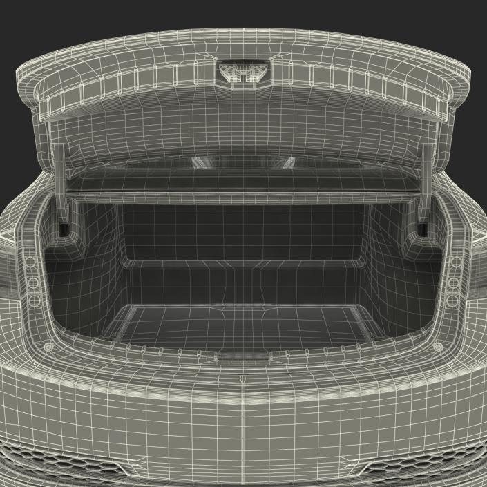 3D Acura TLX 2015 Rigged