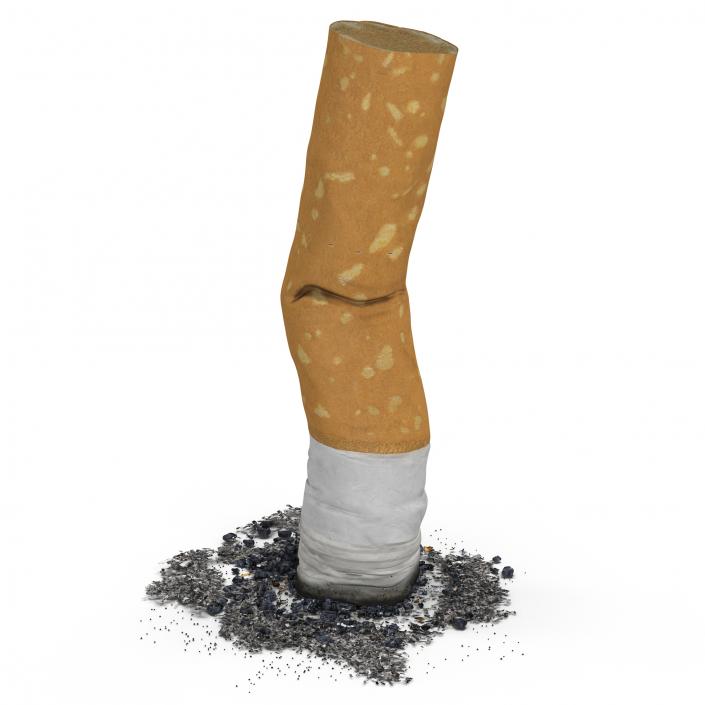 Snuffed Cigarette 3D