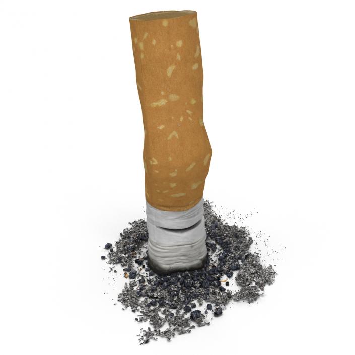 Snuffed Cigarette 3D