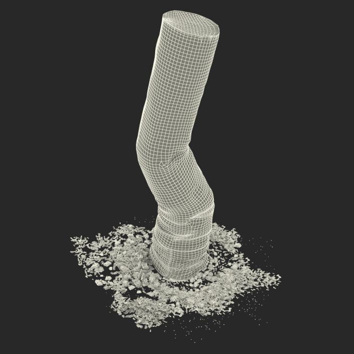 Snuffed Cigarette 3D