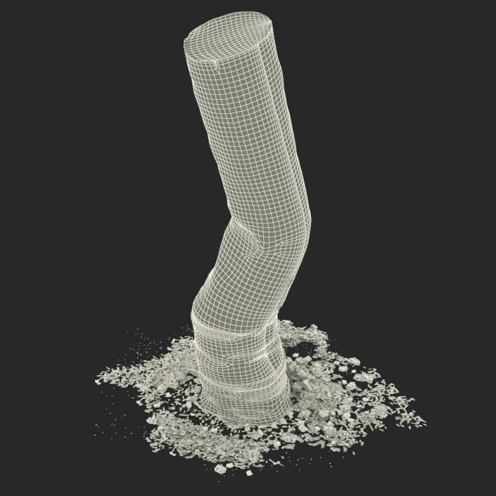 Snuffed Cigarette 3D