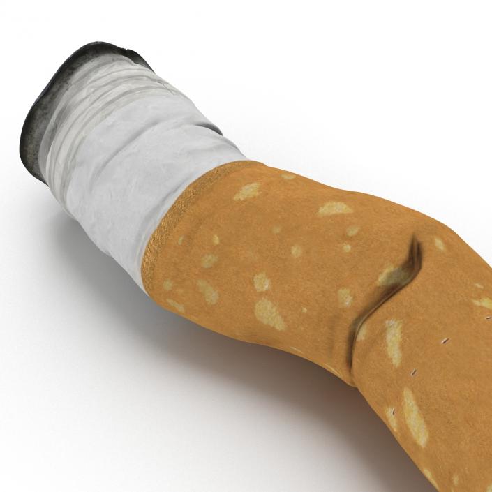 Snuffed Cigarette 2 3D model