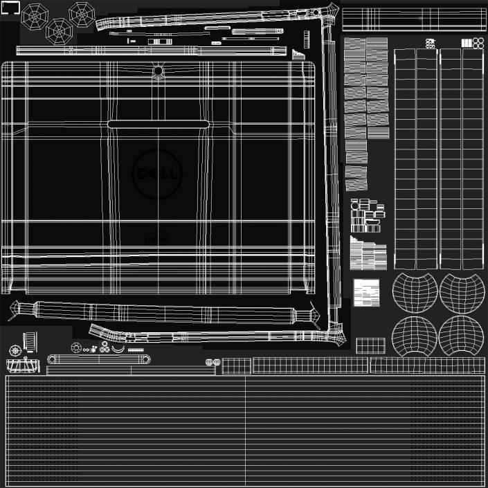 3D Dell Venue 10 7000 model