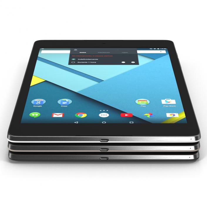 3D Google Nexus 9 Set model