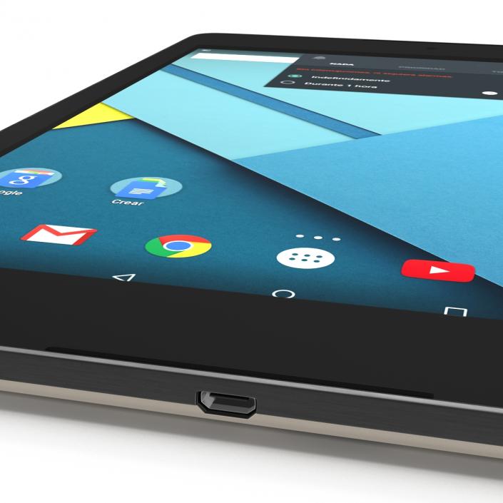 3D Google Nexus 9 Set model