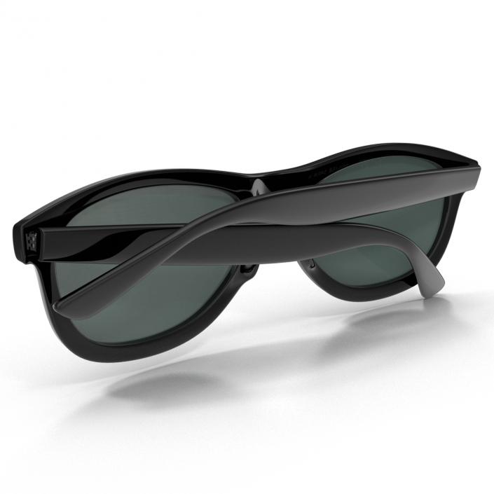 Sunglasses 2 Folded 3D model