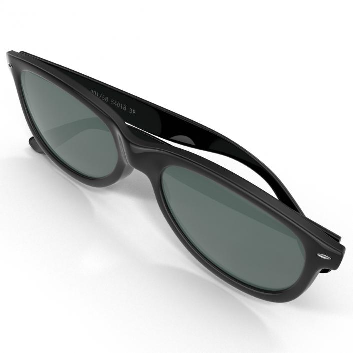 Sunglasses 2 Folded 3D model