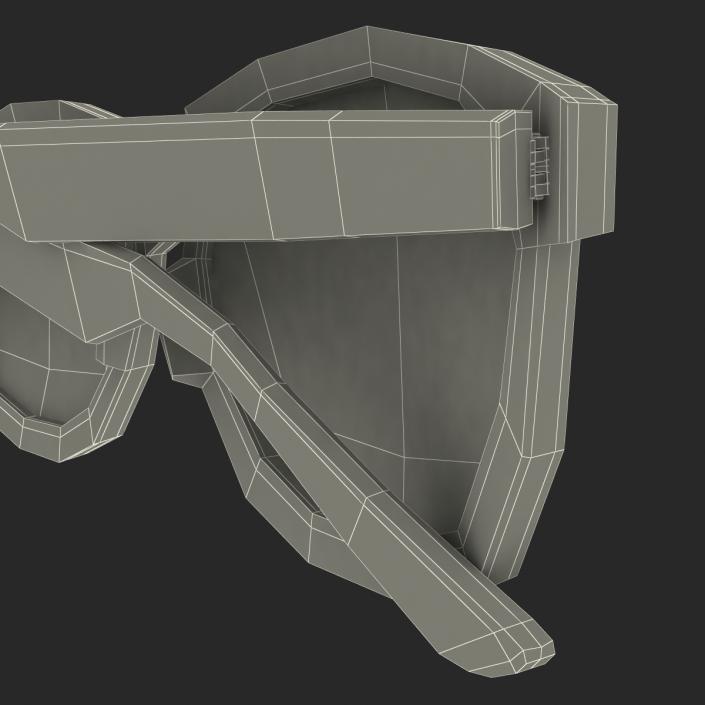 Sunglasses 2 Folded 3D model