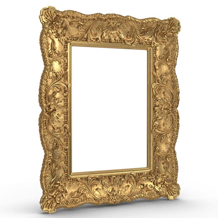 Gilt Painting Frame 3D model