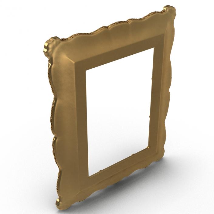 Gilt Painting Frame 3D model