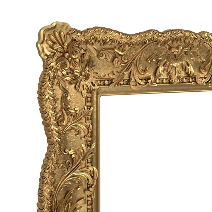 Gilt Painting Frame 3D model