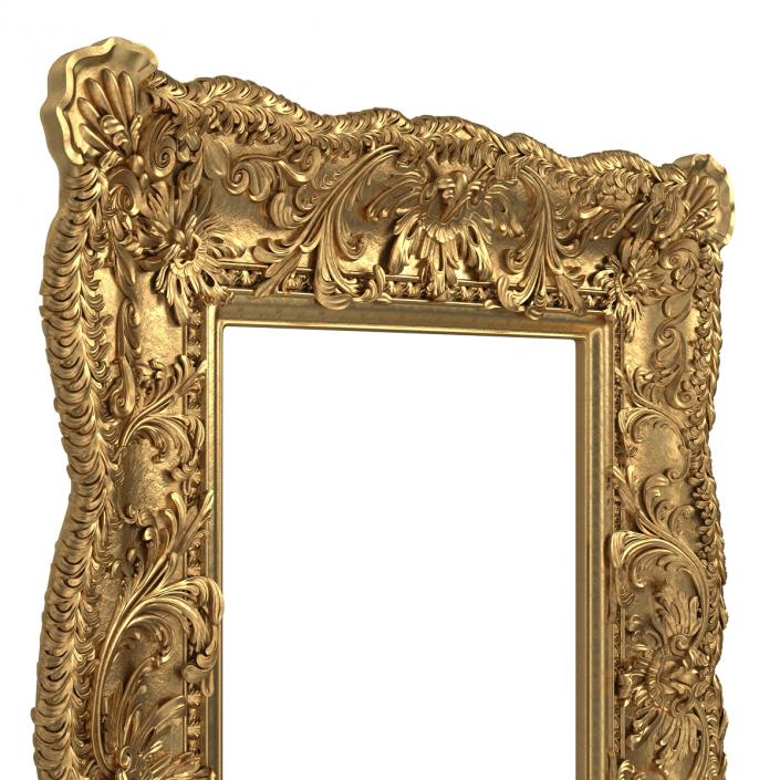 Gilt Painting Frame 3D model