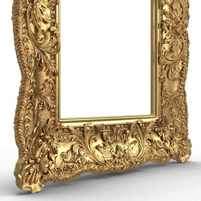 Gilt Painting Frame 3D model