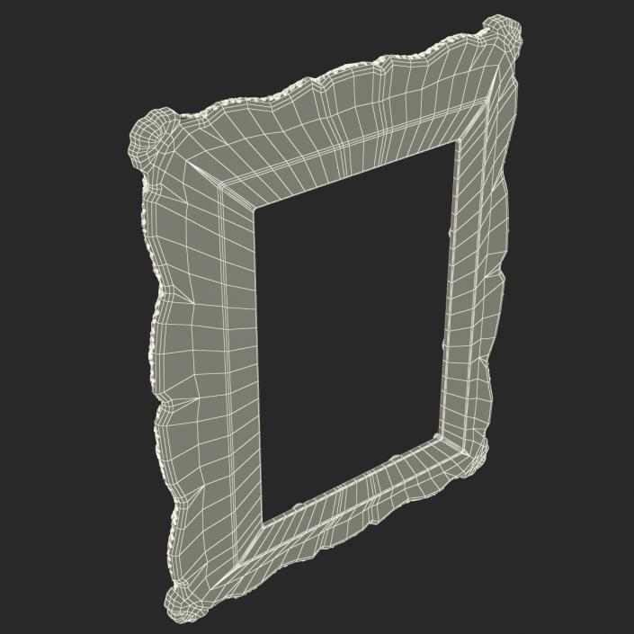 Gilt Painting Frame 3D model