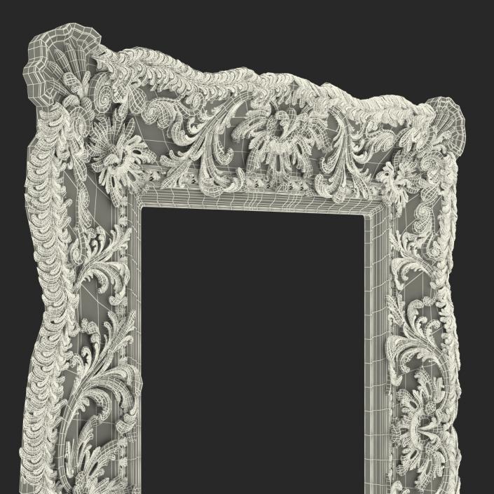 Gilt Painting Frame 3D model