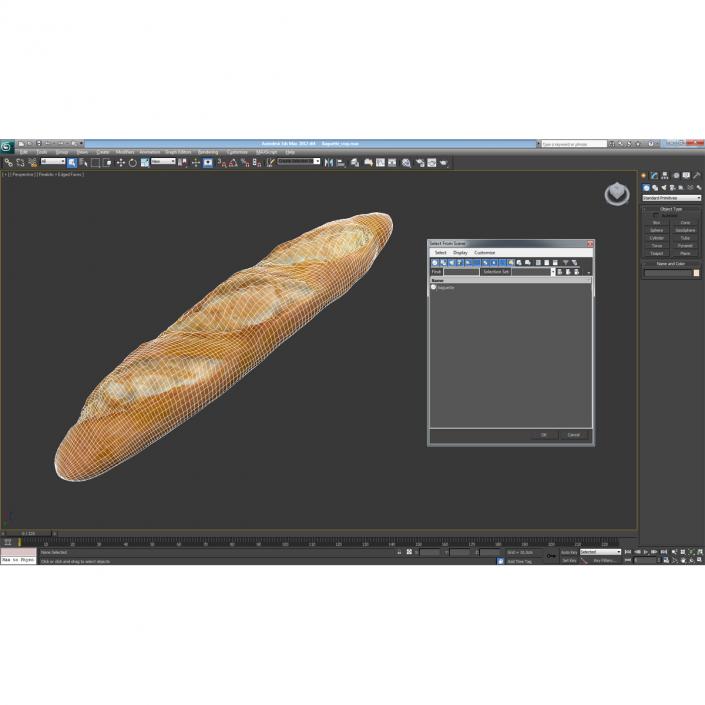 3D model Baguette