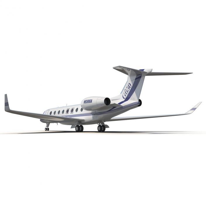 3D model Gulfstream G650