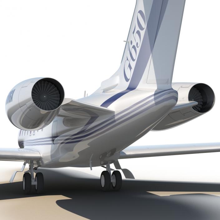 3D model Gulfstream G650