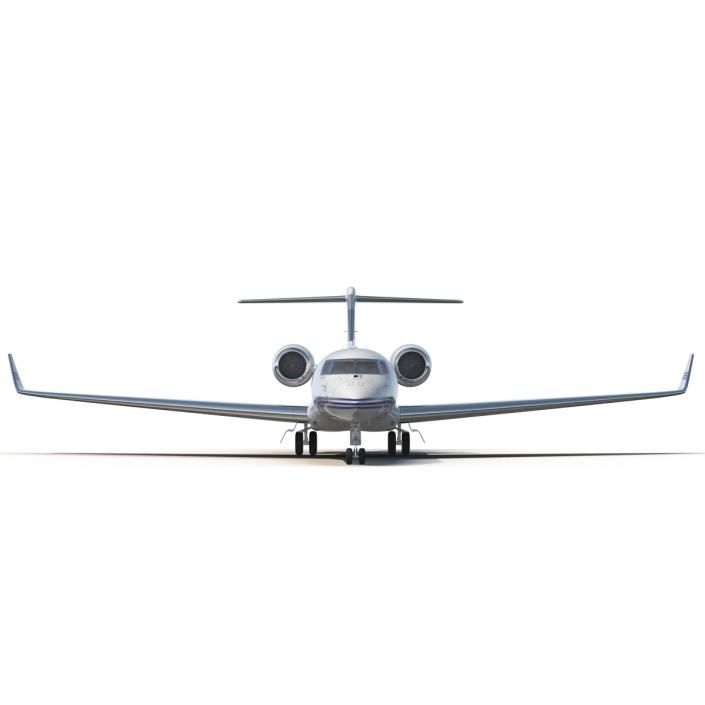 Gulfstream G650 Rigged 3D