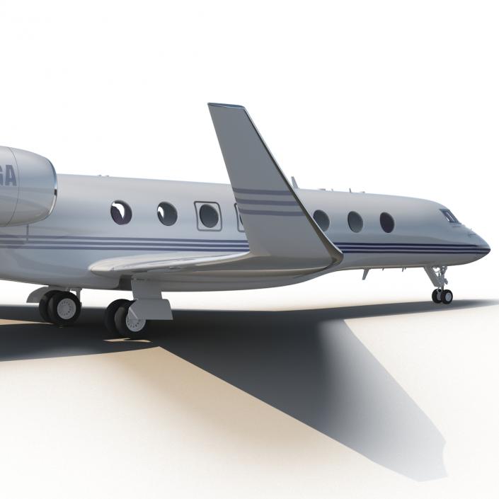 Gulfstream G650 Rigged 3D