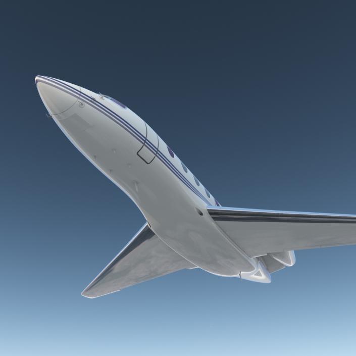 Gulfstream G650 Rigged 3D