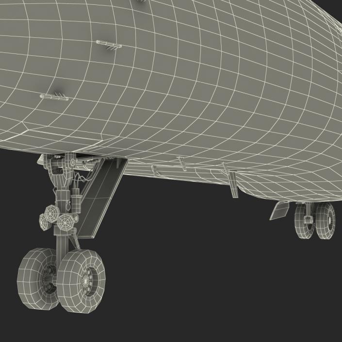 Gulfstream G650 Rigged 3D