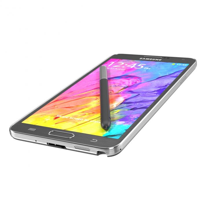 Samsung Galaxy Note 3 Black 3D