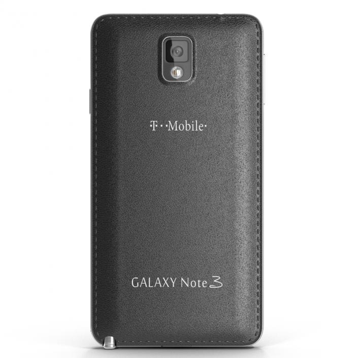 Samsung Galaxy Note 3 Black 3D