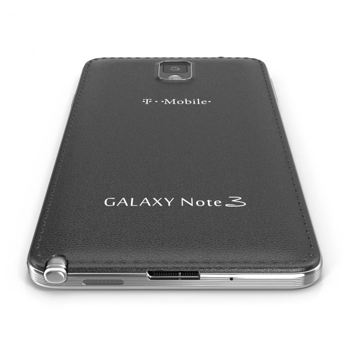 Samsung Galaxy Note 3 Black 3D