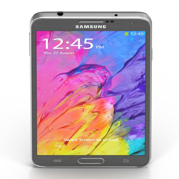 Samsung Galaxy Note 3 Black 3D