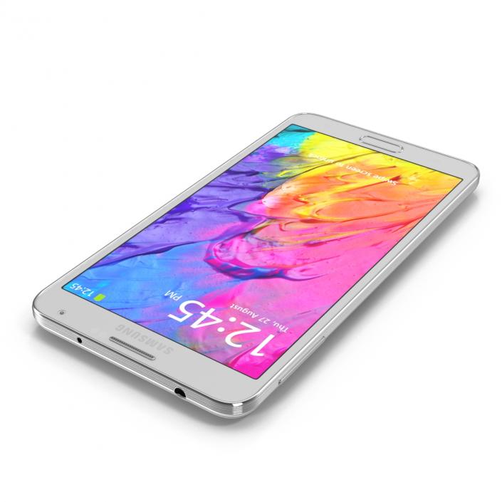 Samsung Galaxy Note 3 White 3D