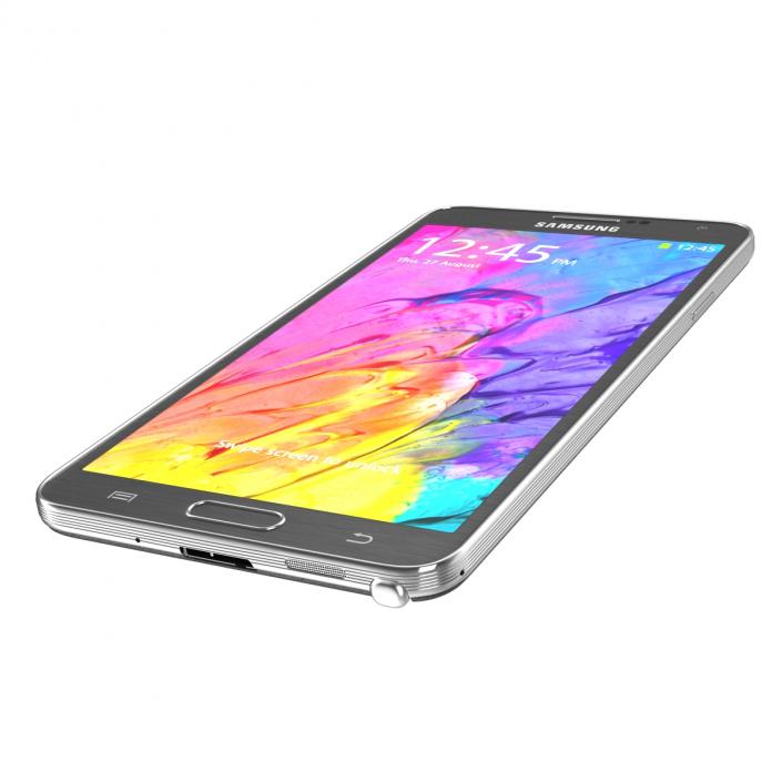 3D model Samsung Galaxy Note 3 Set