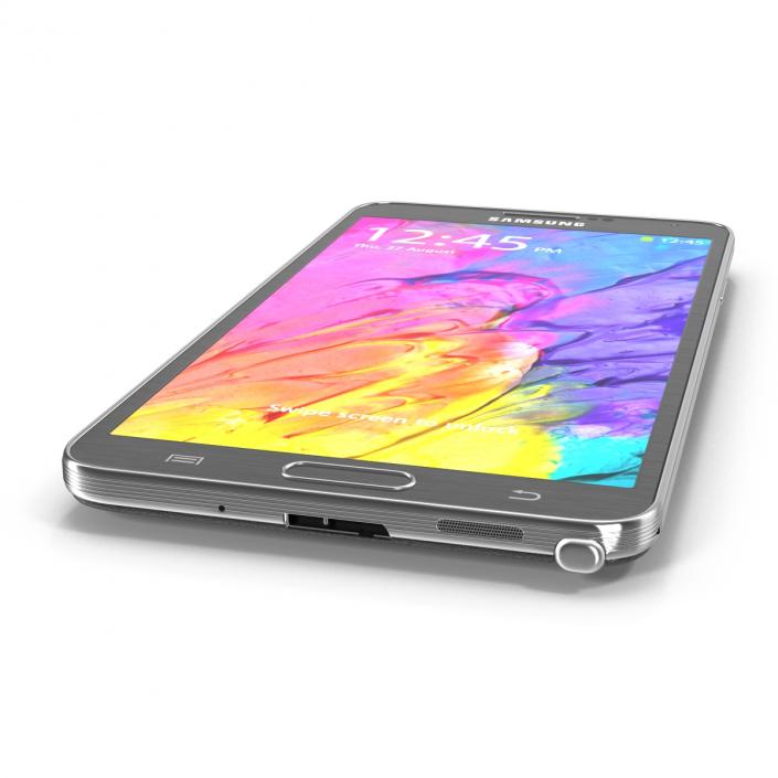 3D model Samsung Galaxy Note 3 Set