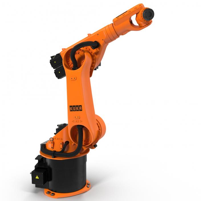 3D model Kuka Robot KR 60-3 Rigged