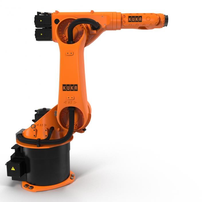 3D model Kuka Robot KR 60-3 Rigged