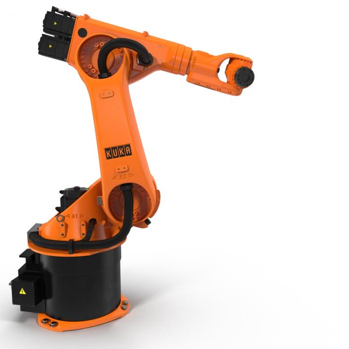 3D model Kuka Robot KR 60-3 Rigged