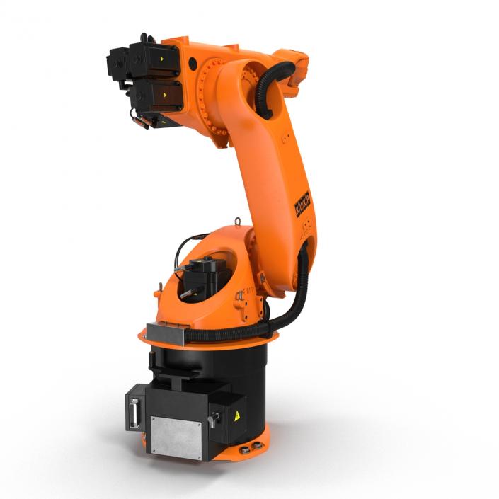 3D model Kuka Robot KR 60-3 Rigged