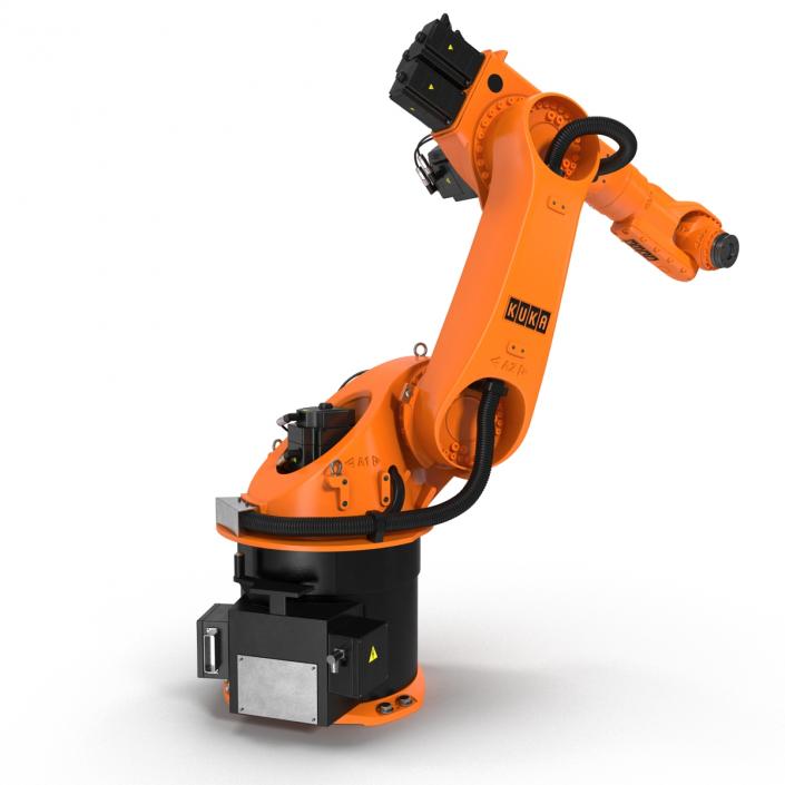 3D model Kuka Robot KR 60-3 Rigged