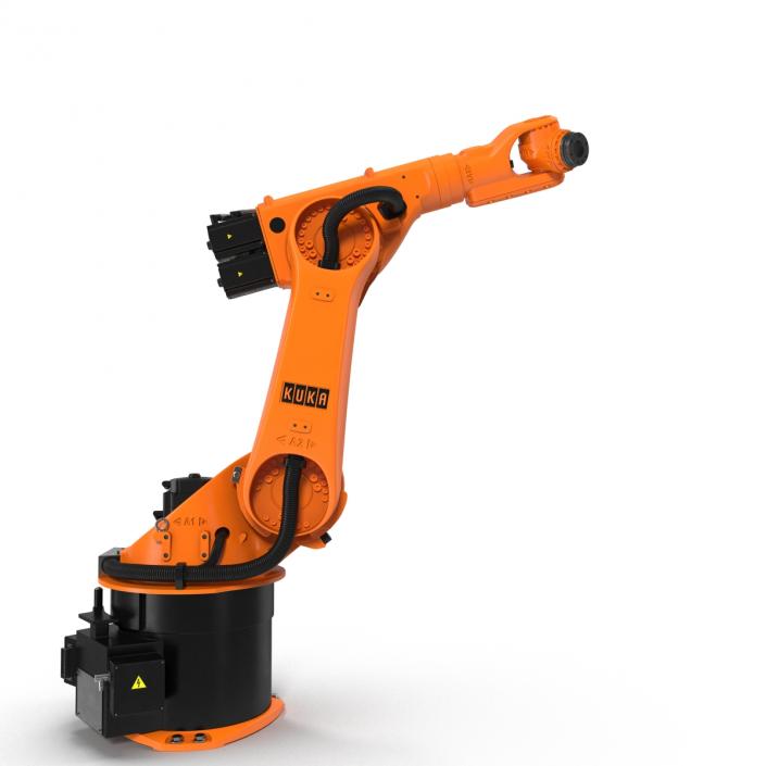 3D model Kuka Robot KR 60-3 Rigged