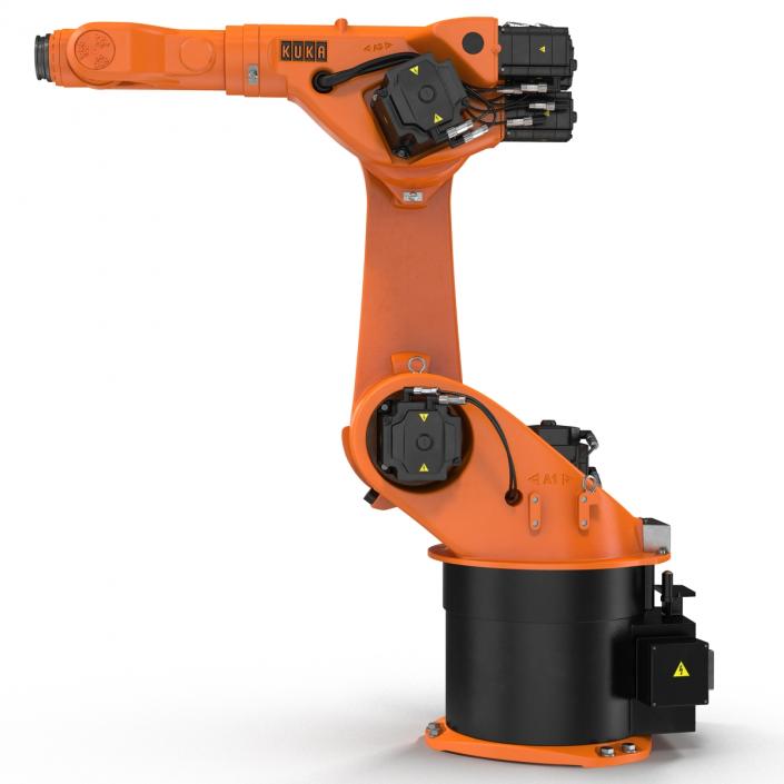 3D model Kuka Robot KR 60-3 Rigged